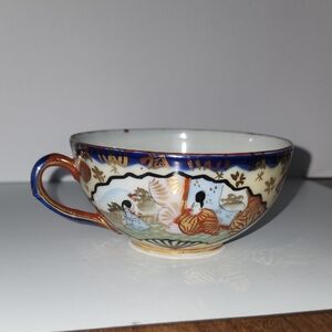 Elegant Multicolor Porcelain Tea Cup